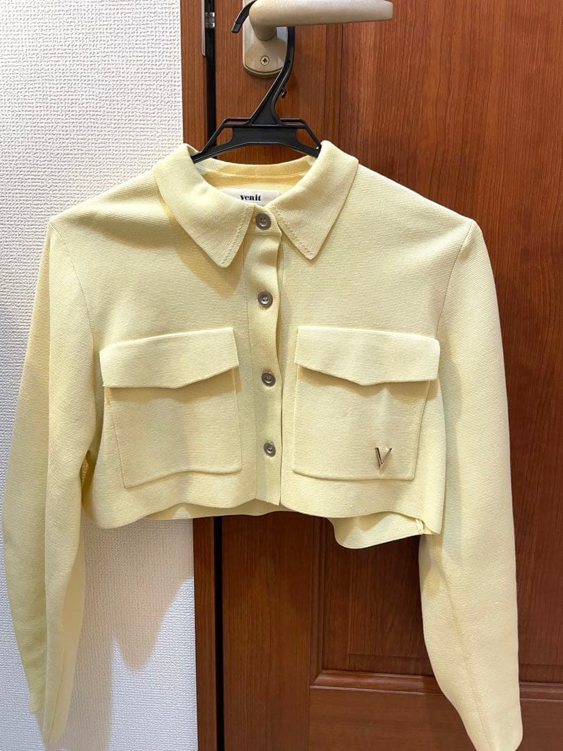 値下げ可！venit/ヴェニット　IENA　ミラノリブジャケット　イエロー