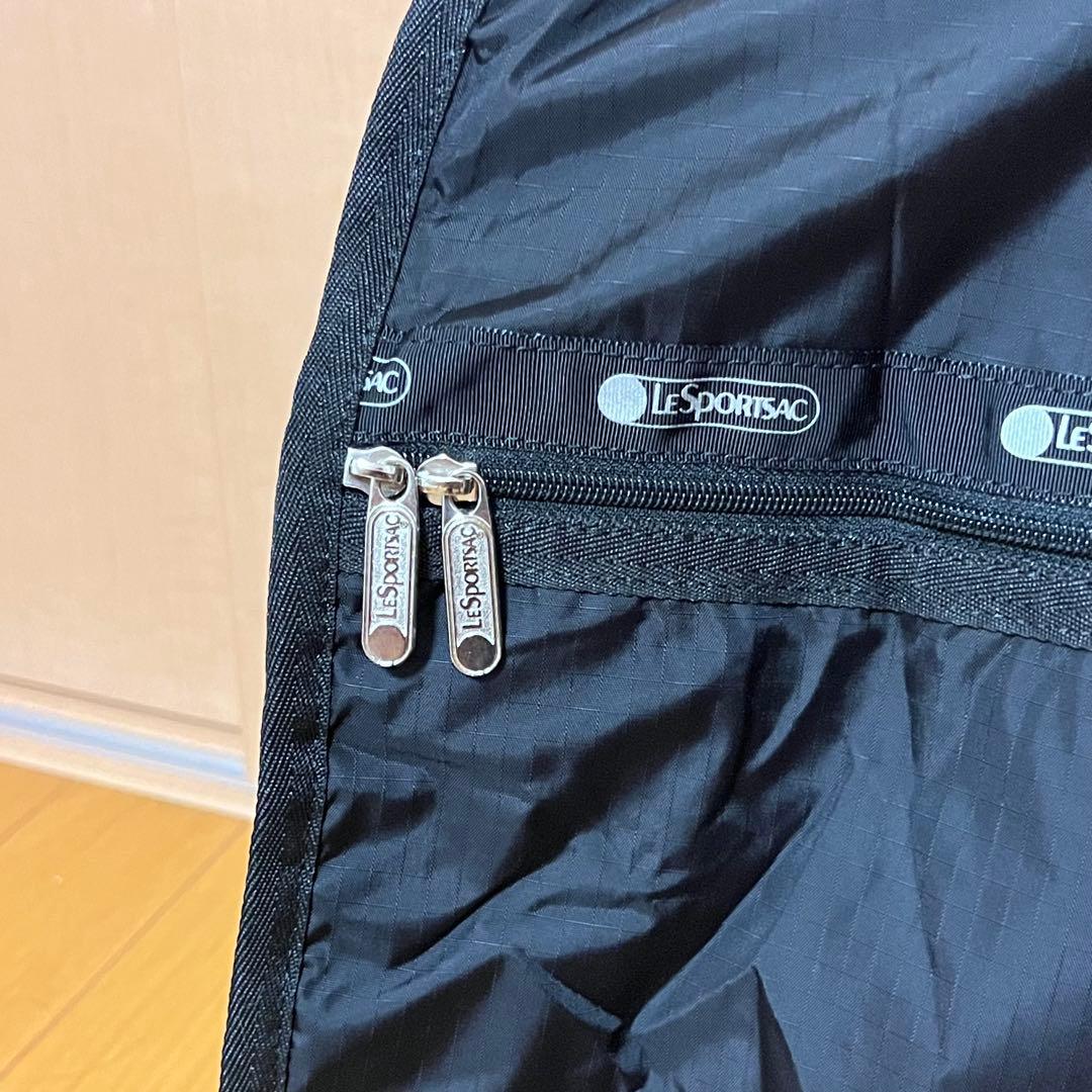 eikoji　レスポートサック　ボストンバッグ　2way 黒　ポーチ付き