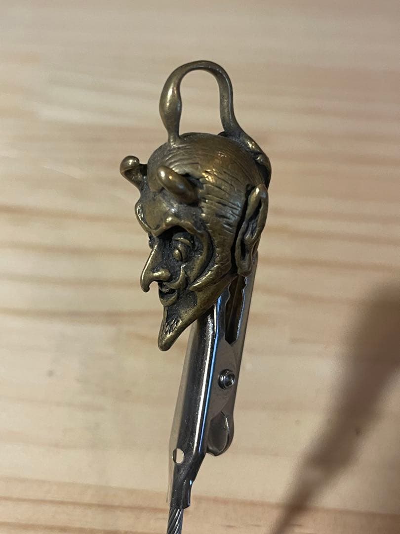 廃盤、希少品galcia ガルシア デビルヘッドペンダントトップ