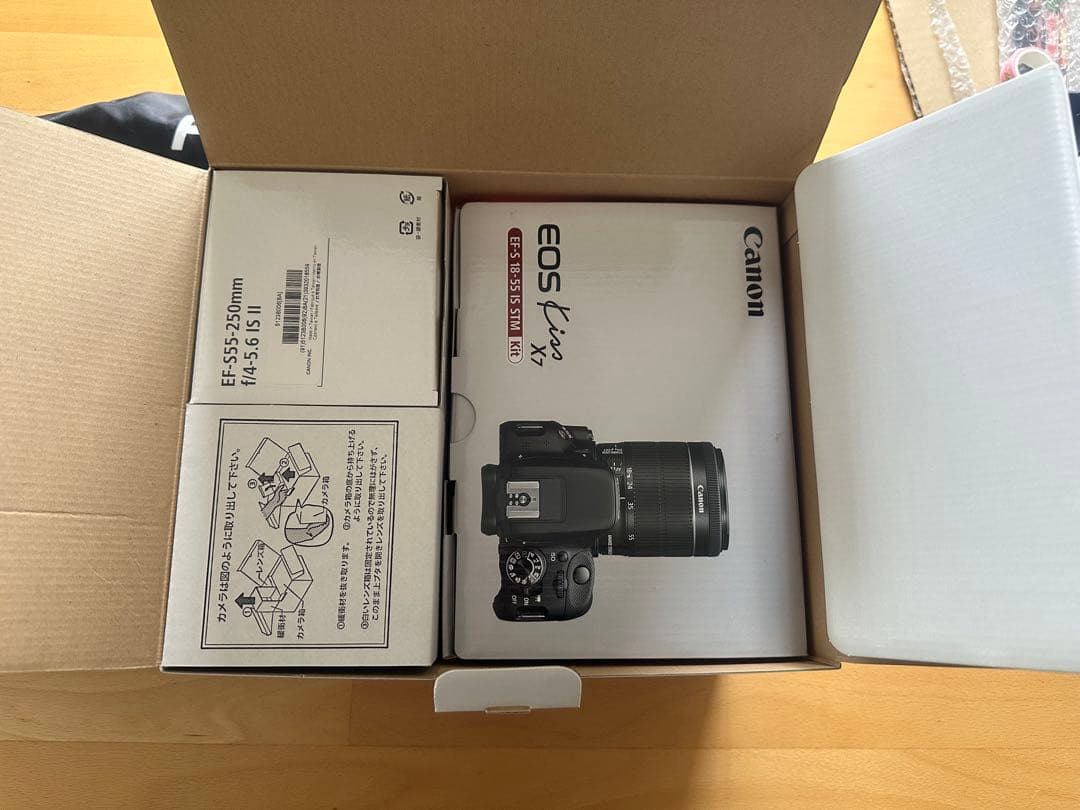 Canon EOS Kiss X7 DOUBLE ZOOM KIT ＋周辺品