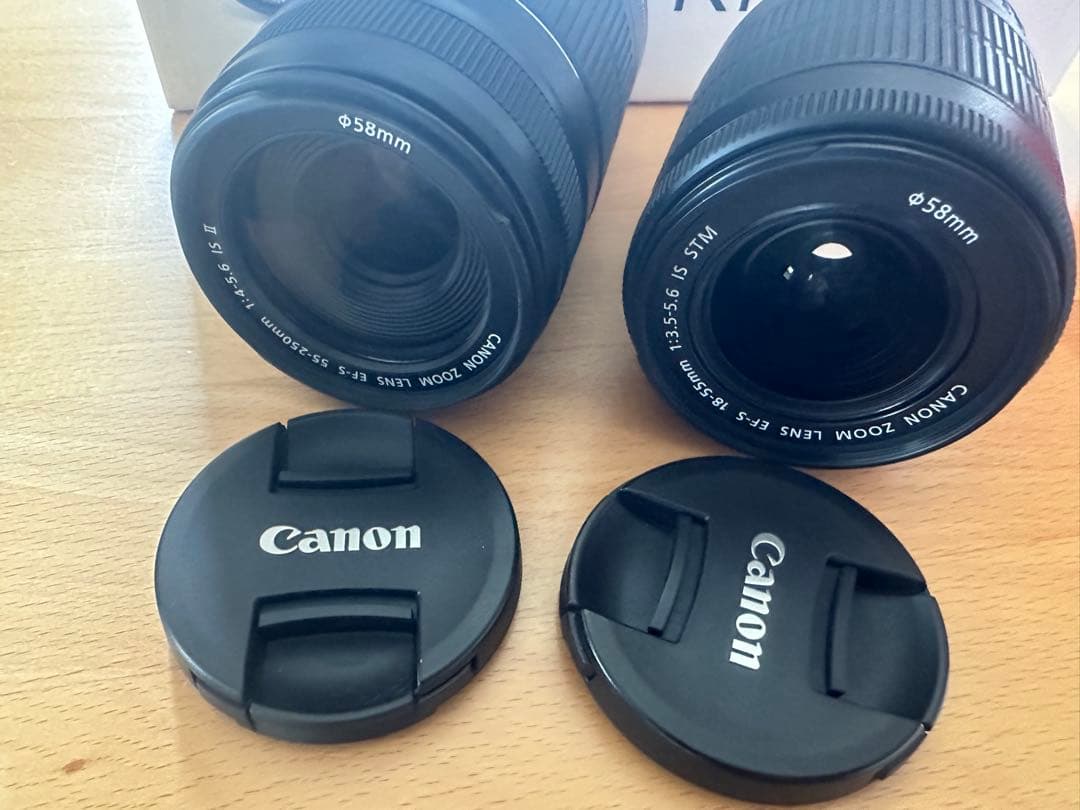 Canon EOS Kiss X7 DOUBLE ZOOM KIT ＋周辺品