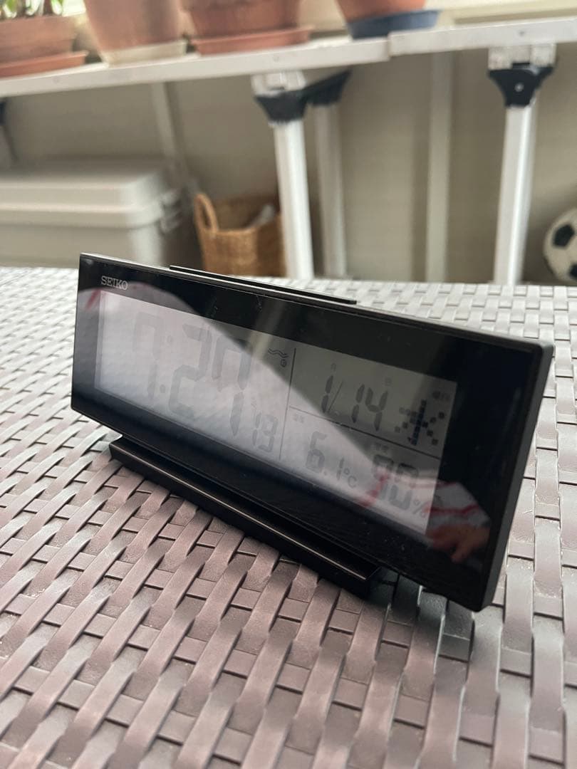 【カイ】SEIKO デジタル置時計【SQ324K】 7台セット