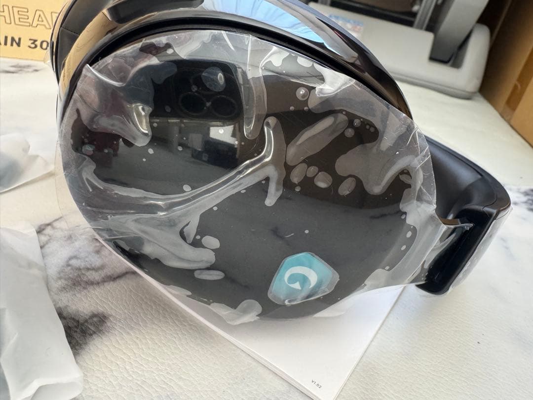 ゲーミングヘッドセット【2.4GUSBアダプター 有線 3WAY接続】 (黒)