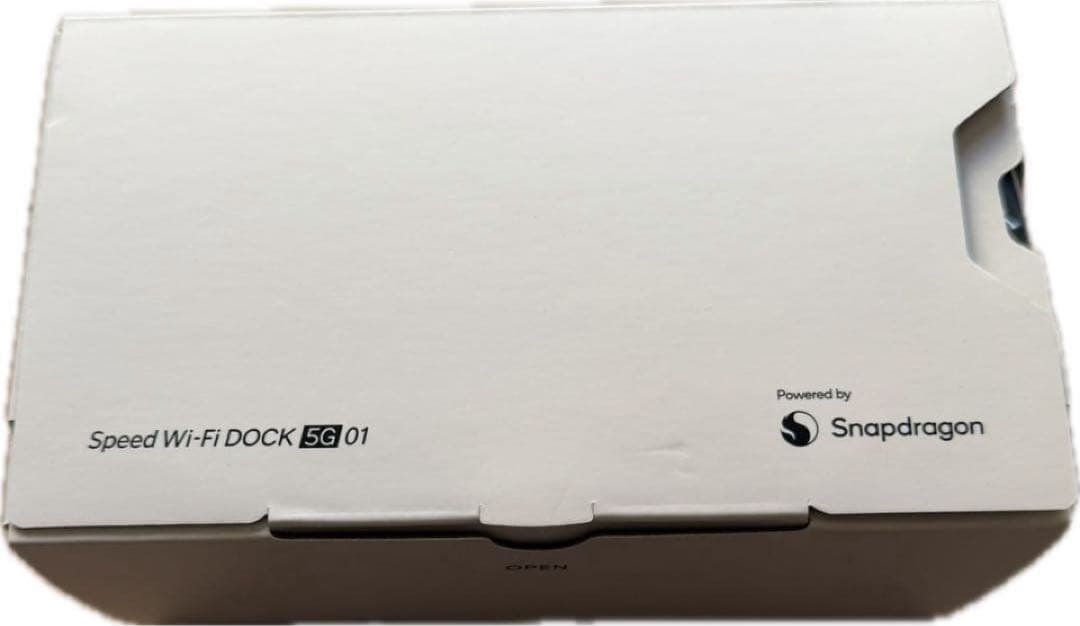 新品／未使用／メルカリ便／SpeedWi-FiDOCK5G01／UQWiMAX