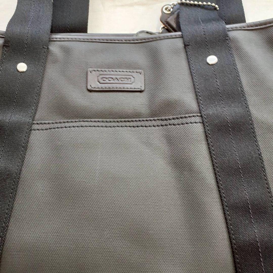 【良品】COACH コーチ 迷彩トートバッグ ポーチ付き 大容量