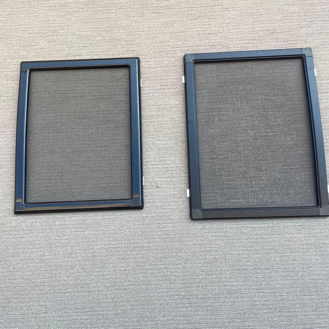 ハイエース　2型　網戸フレーム 黒 標準サイズ