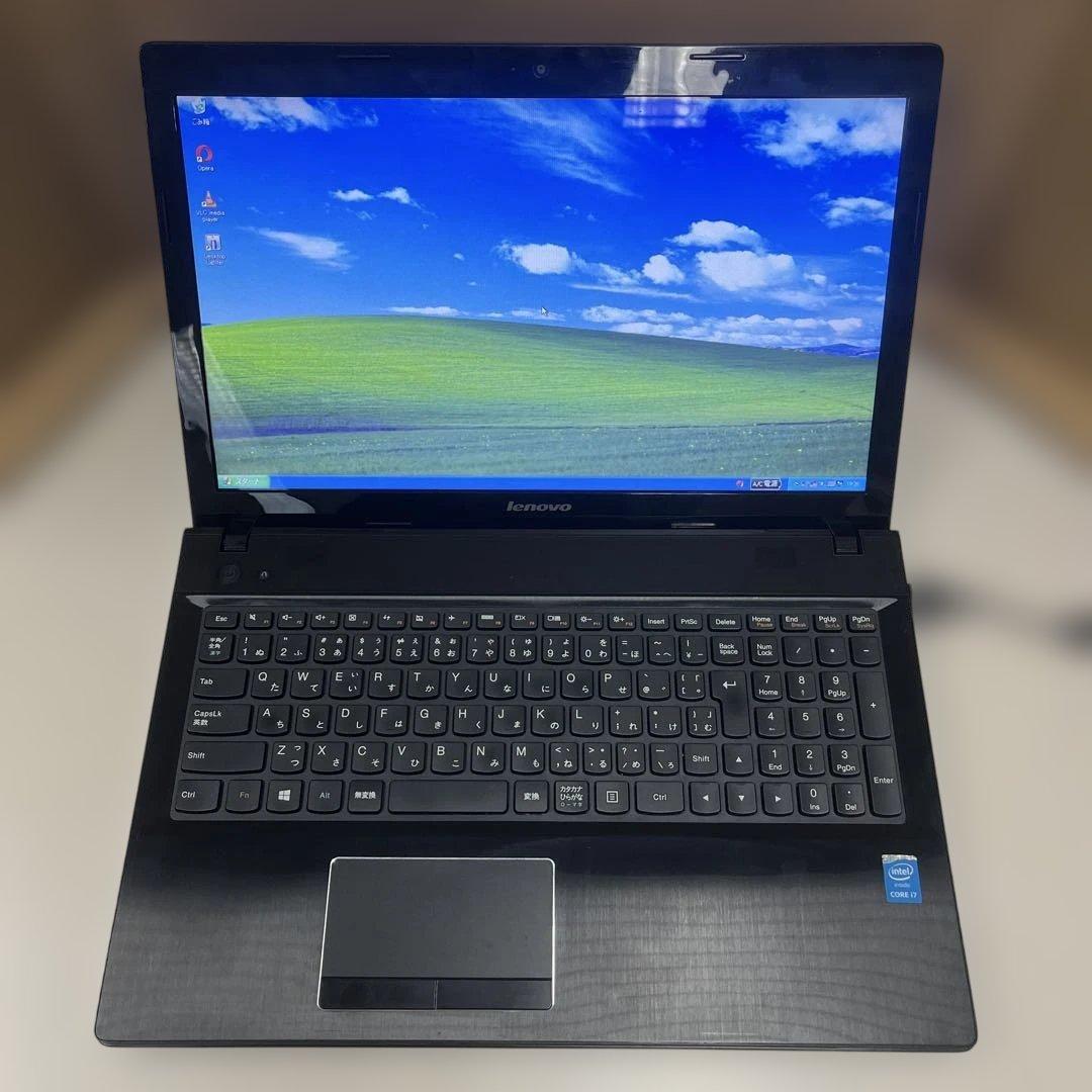 ☆格安美品☆Windows XP☆レノボ15.6インチ大画面ノート☆第3世代i7