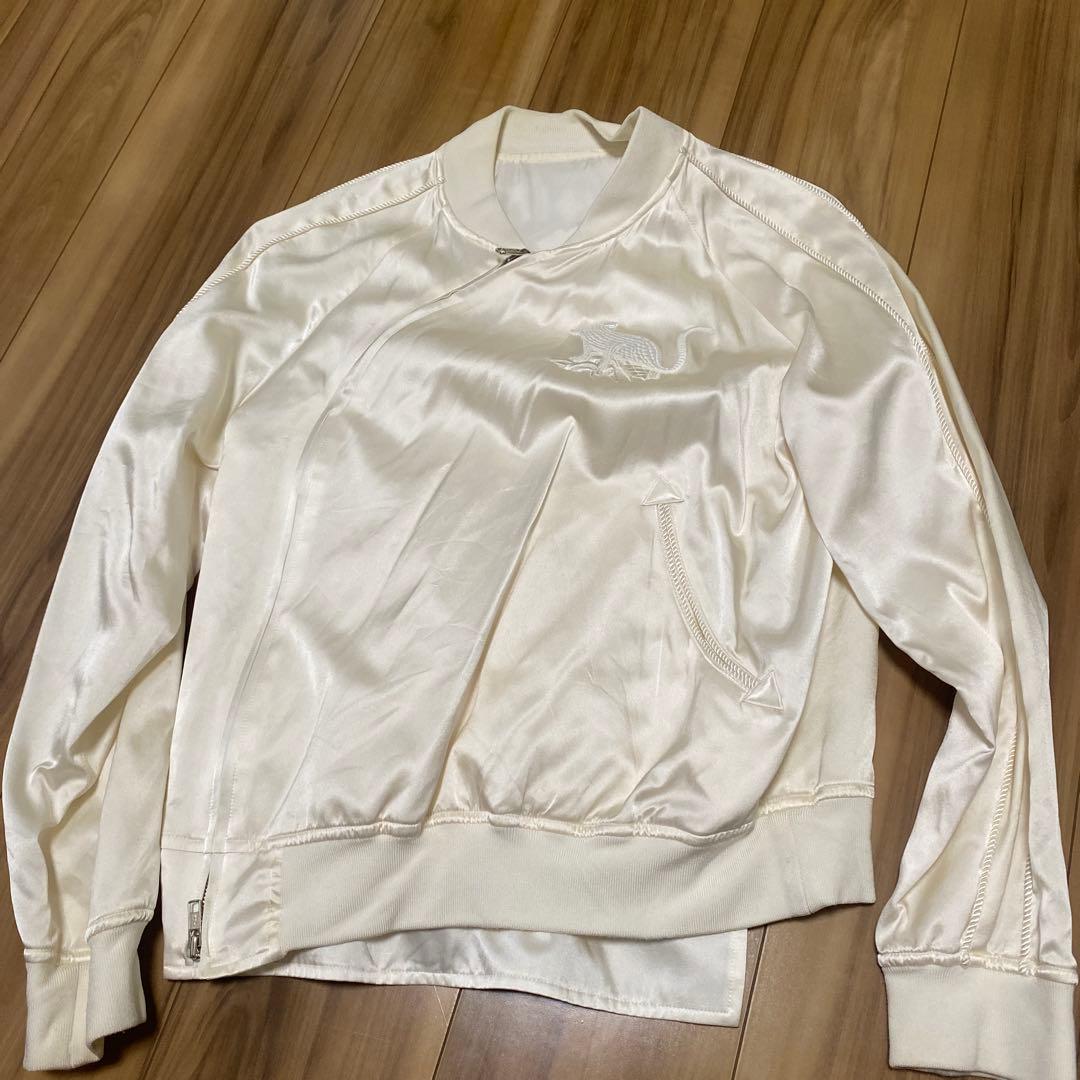 noir kei ninomiya シルクスカジャン　リバーシブル