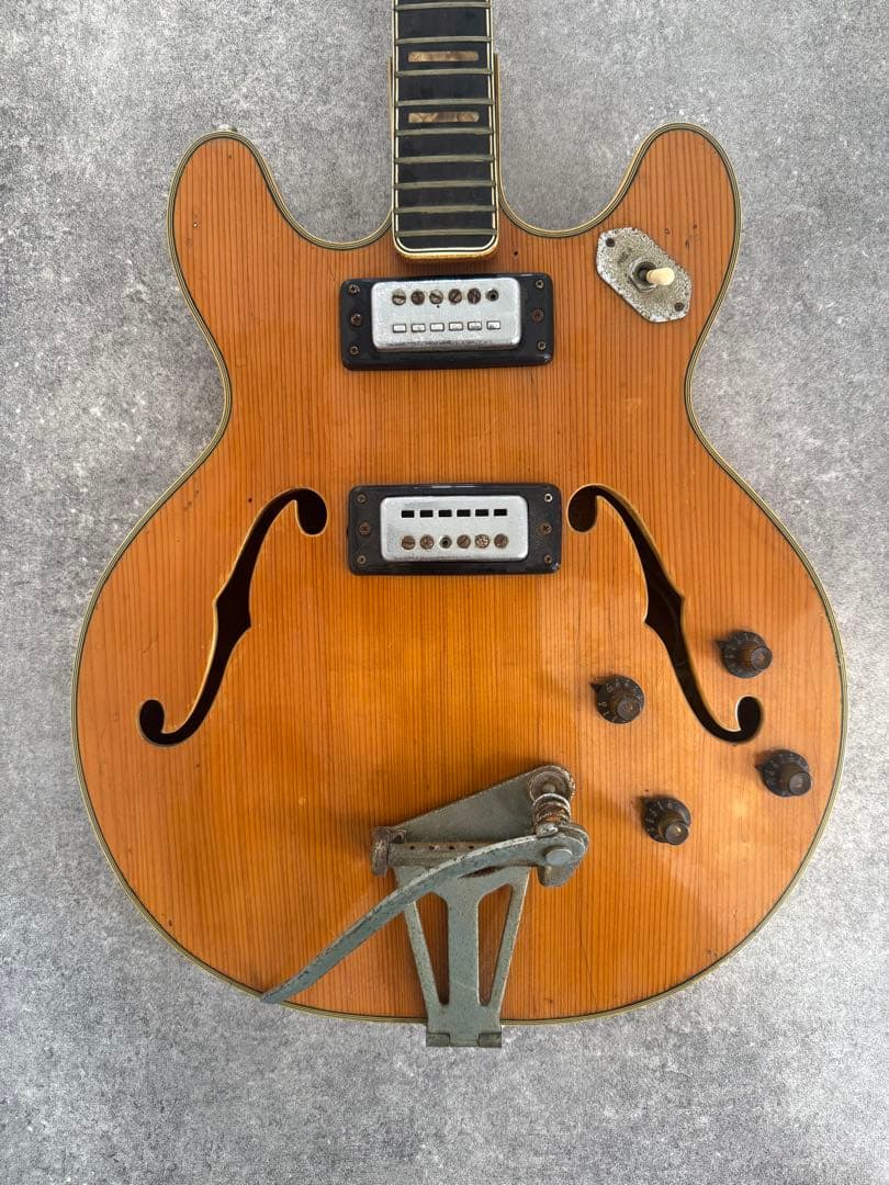 あ*う様 Greco エレクトリックギター ナチュラルウッド　ジャンクかもです