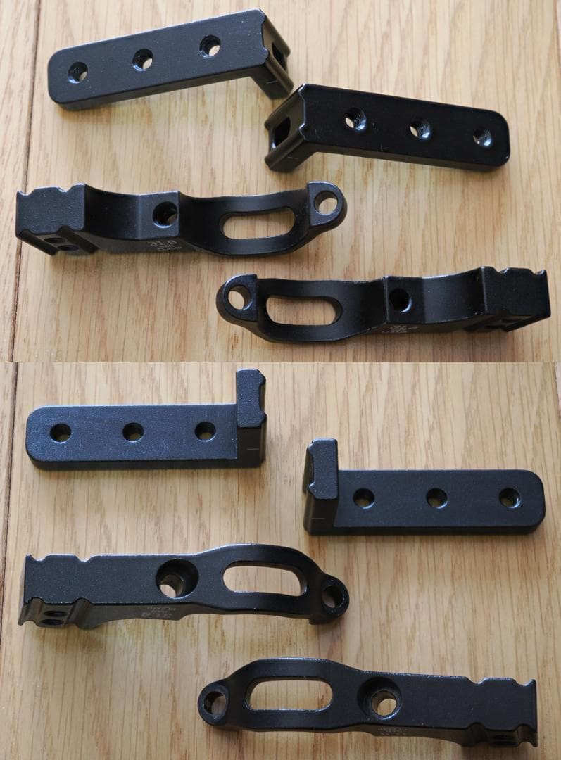 Ridefarr エアロカーボン ボルトオンLサイズ＆アームレストキット