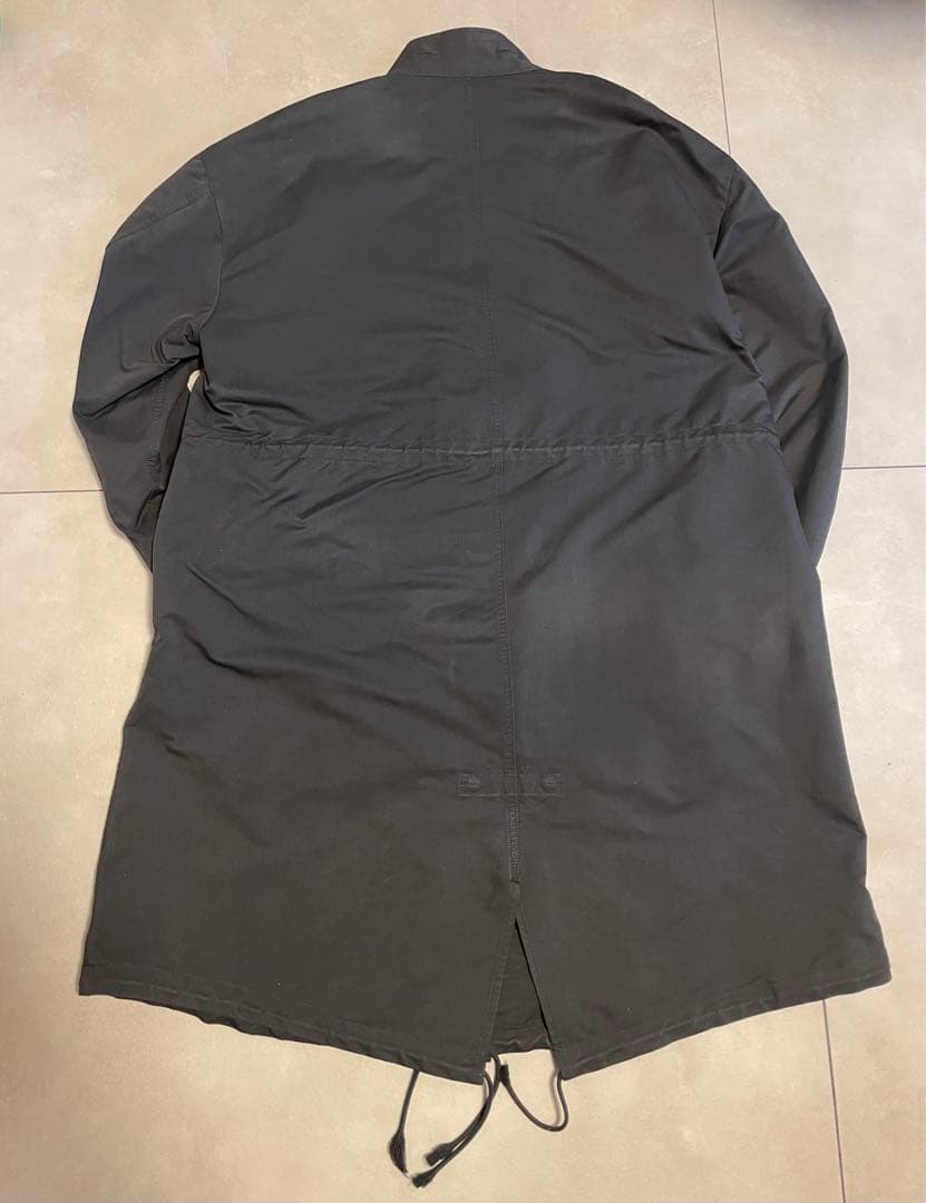 THE RERACS リラクス18AWロングモッズコート ライナー付3way黒