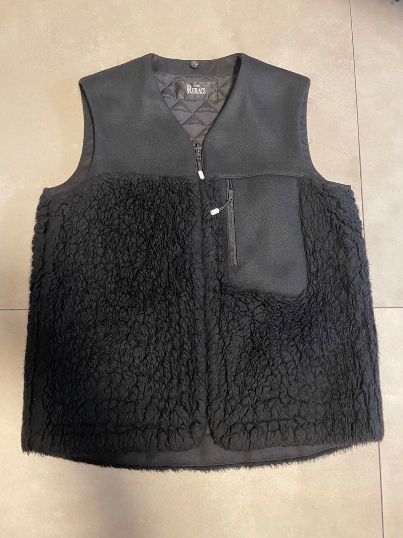 THE RERACS リラクス18AWロングモッズコート ライナー付3way黒