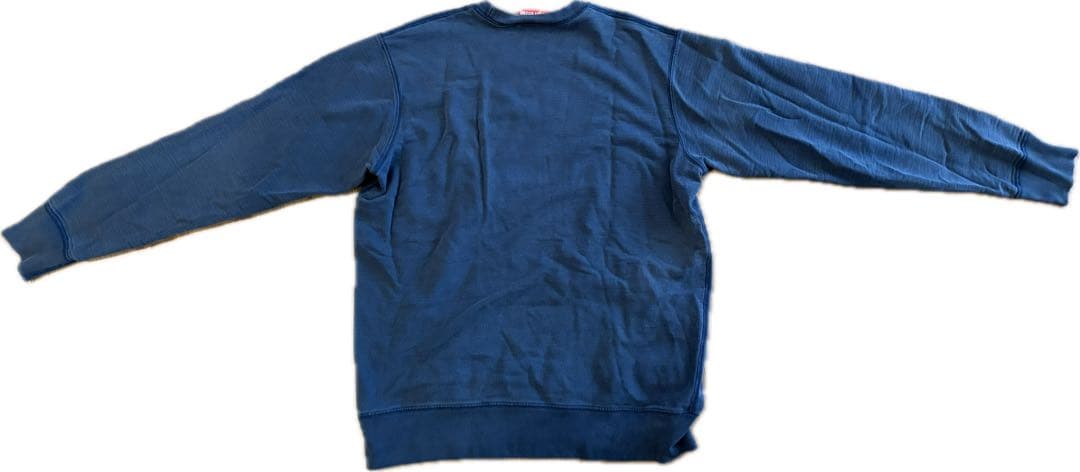 Supreme ネイビー クルーネック トレーナー