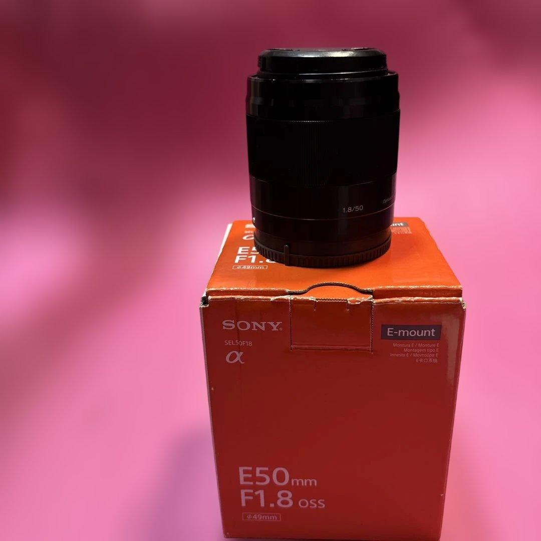 SONY E50mm F1.8 OSS レンズ