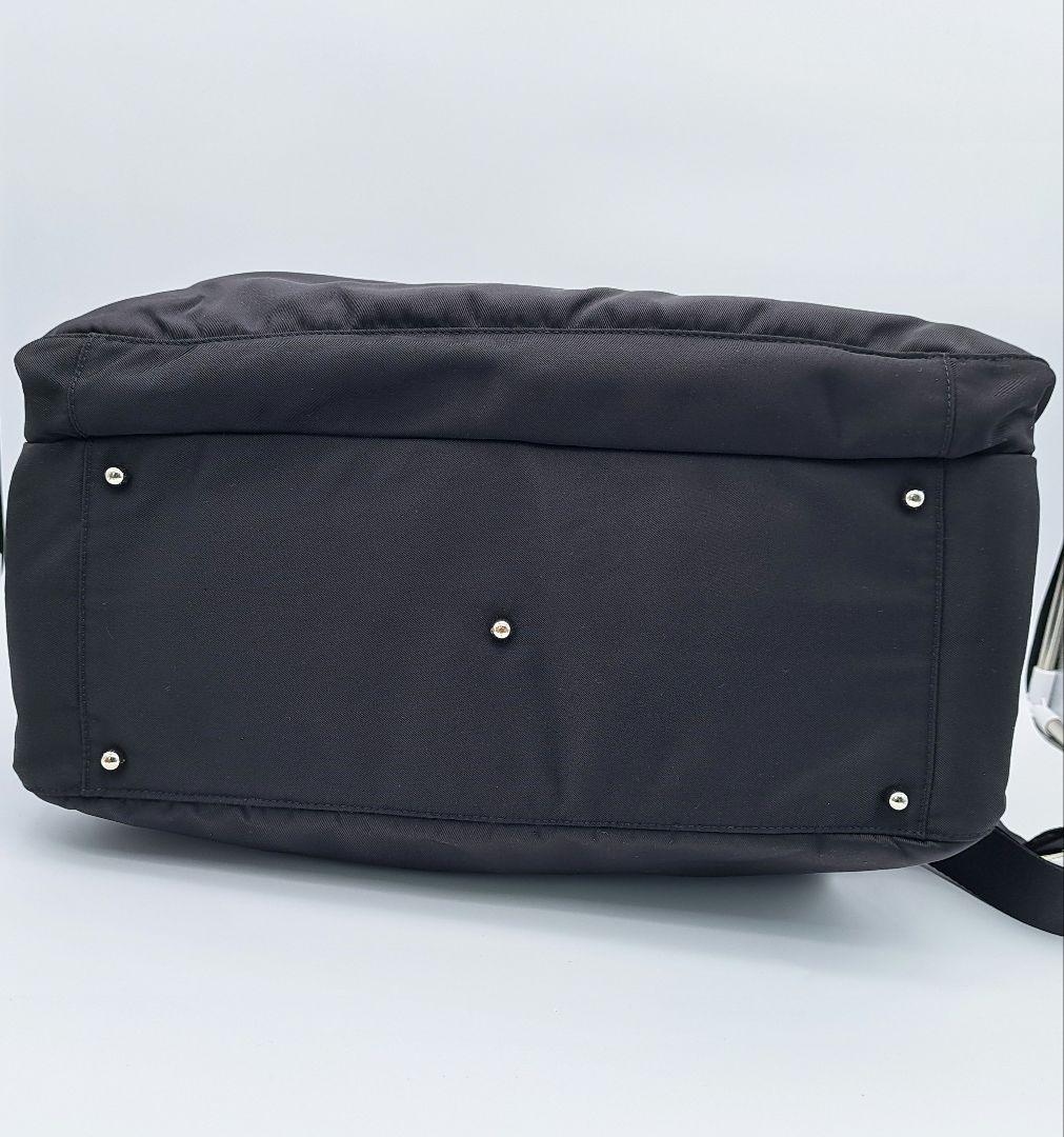 極美品★ agnes b. アニエスベー ボストンバッグ 旅行 大容量 ブラック