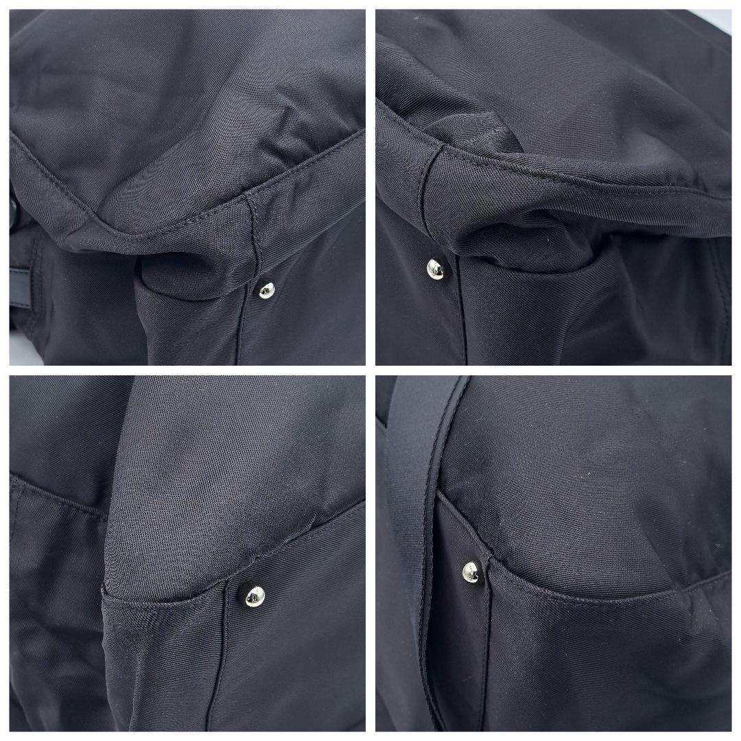 極美品★ agnes b. アニエスベー ボストンバッグ 旅行 大容量 ブラック