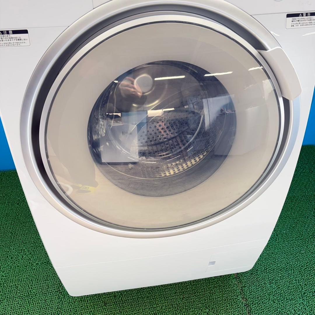 758 展示品　極美品　左開き　ドラム式洗濯機　容量9kg 乾燥4.5kg