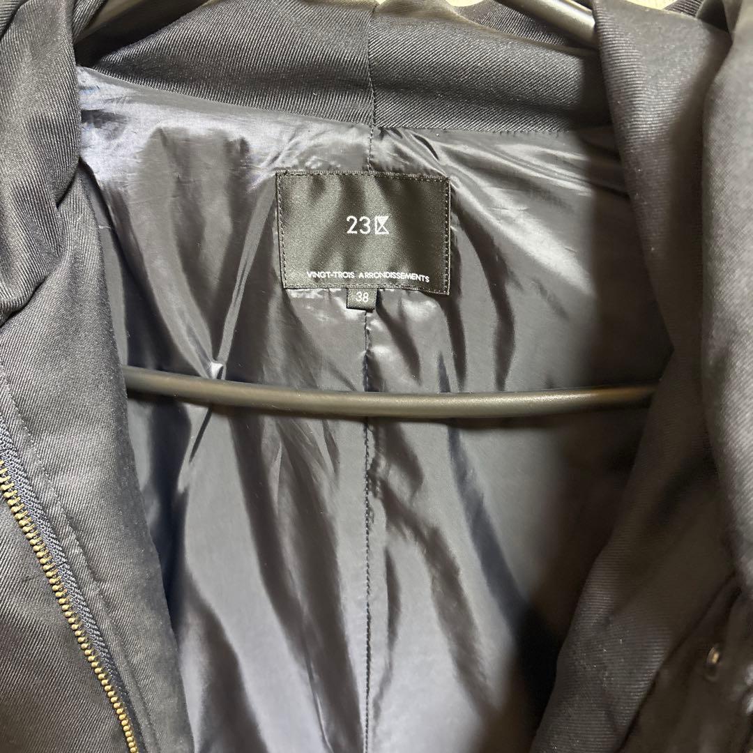 23区 ブラック　黒　 ダウンジャケット　新品同様！