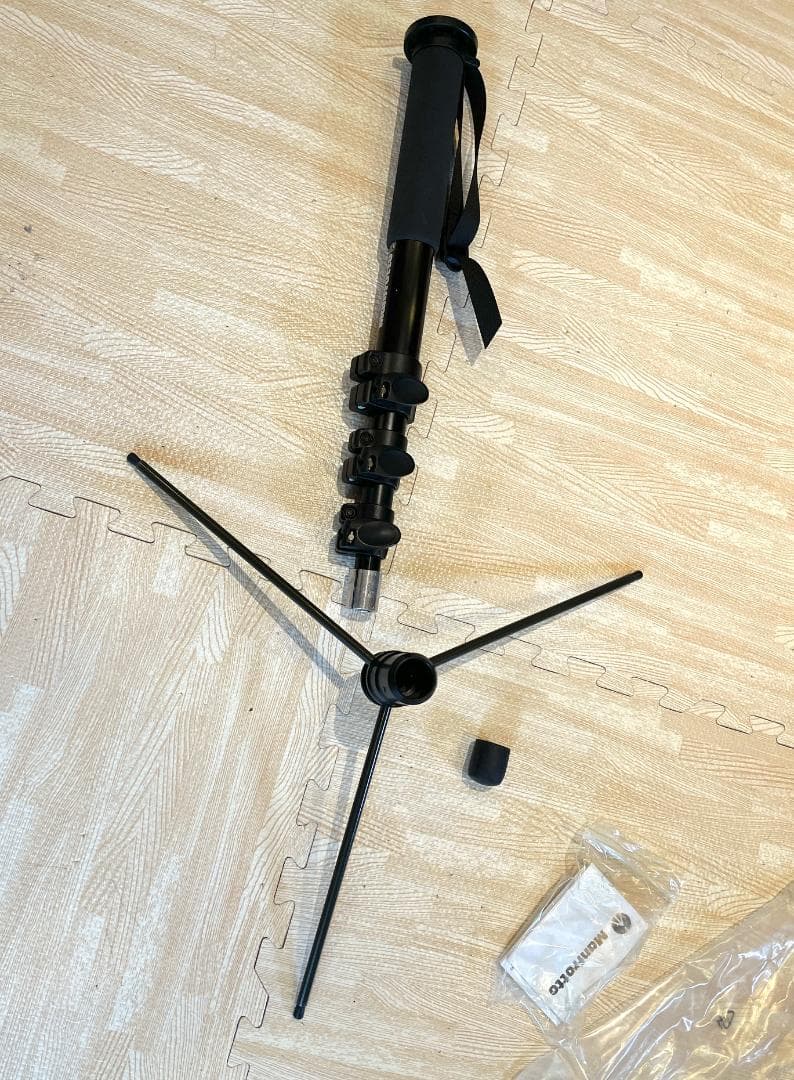 Manfrotto 680B 一脚＋Manfrotto 678セット品