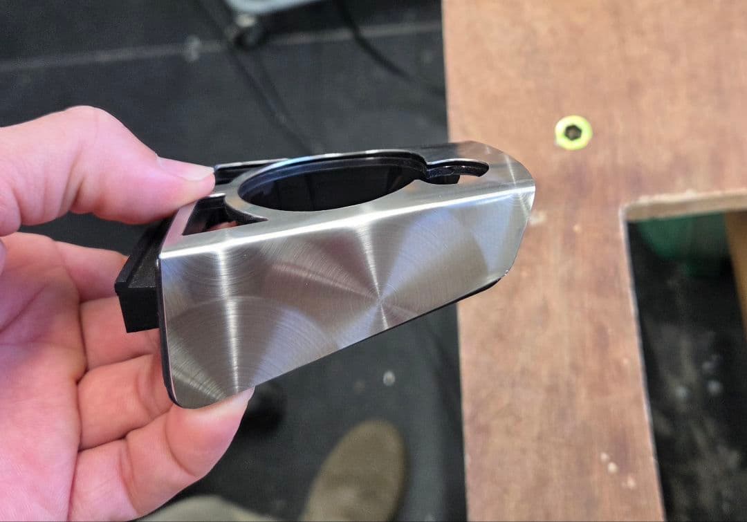 17スーパーグレート ハンドルスイッチ鱗ステンレスカバー