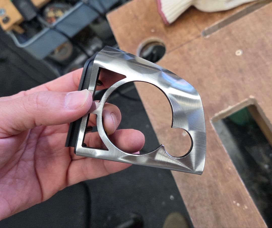 17スーパーグレート ハンドルスイッチ鱗ステンレスカバー