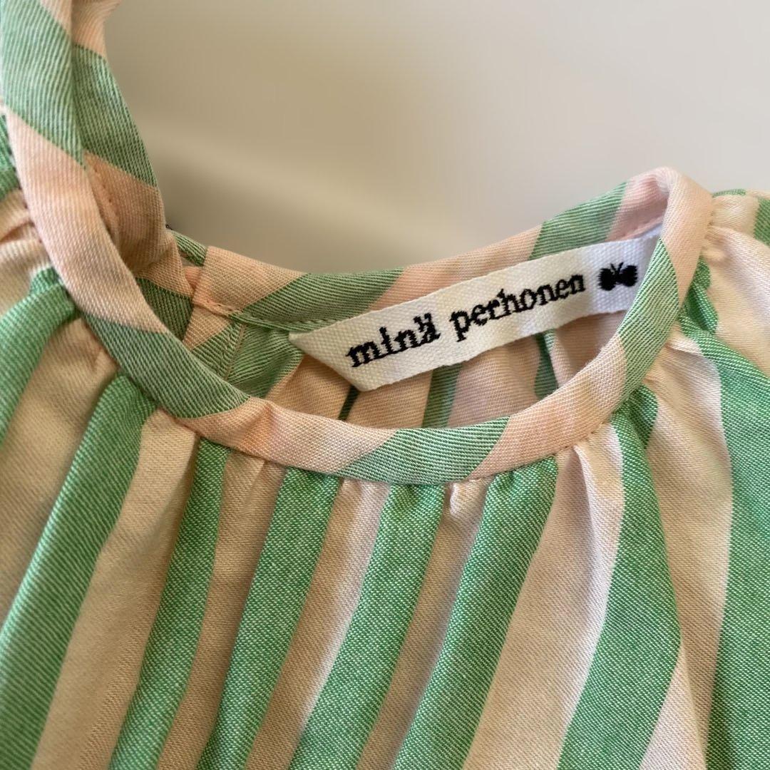 連休中お安くします。ミナペルホネン　choucho 新品未使用　ワンピース90