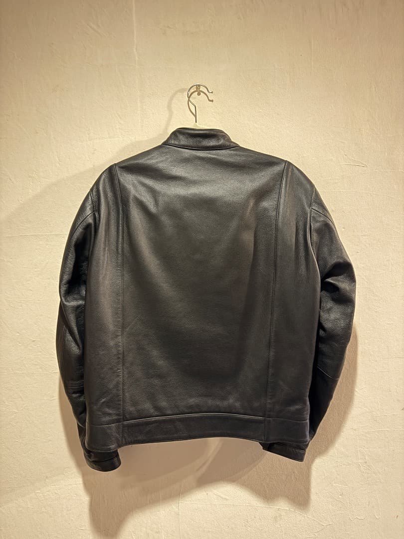  Motorrad 本革 ブラックレザー シングルライダースジャケット