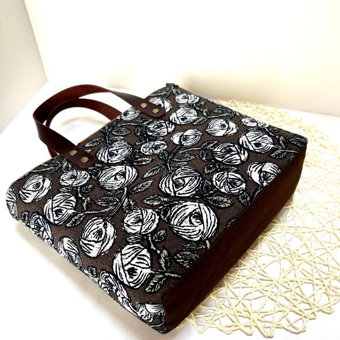 ミナペルホネン　舟形トートバッグ　ハンドメイド