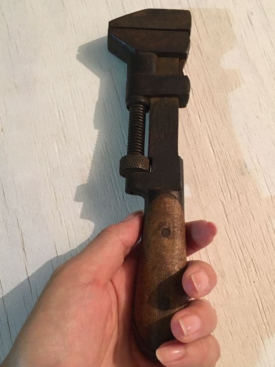 アンティーク 工具 120年前製造 ヘンリースミス パーフェクトハンドル