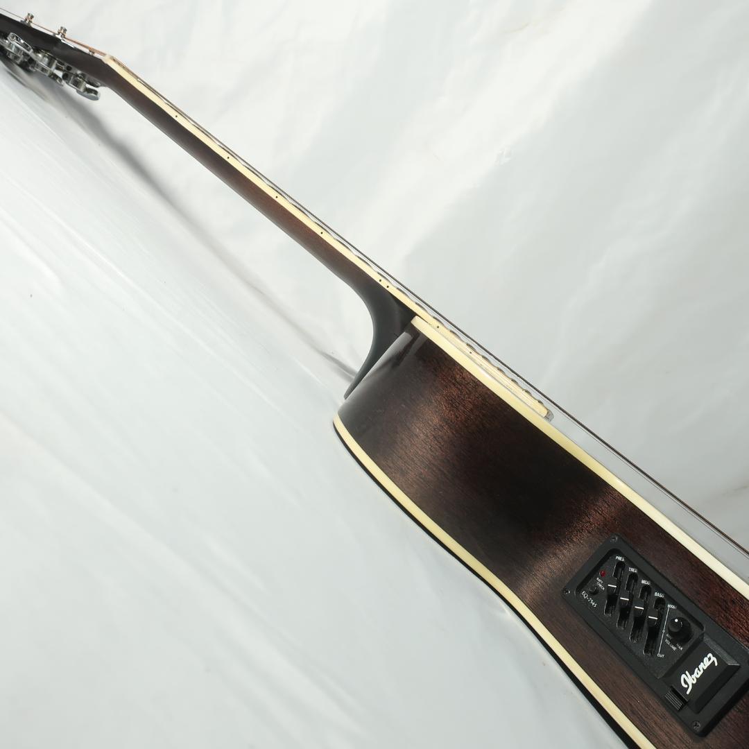 段 弦 Ibanez AEG450TK エレアコ ギター ストラップ＆ケース付