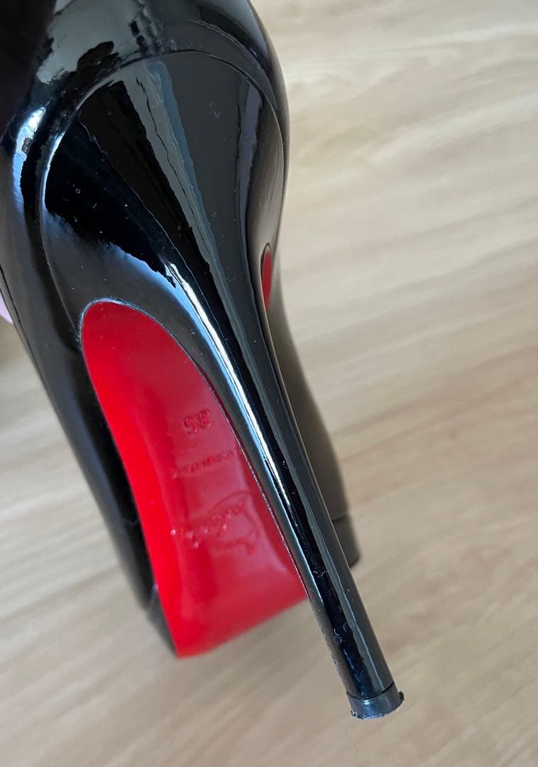 ★クリスチャンルブタン ハイヒール パンプス ブラック 35