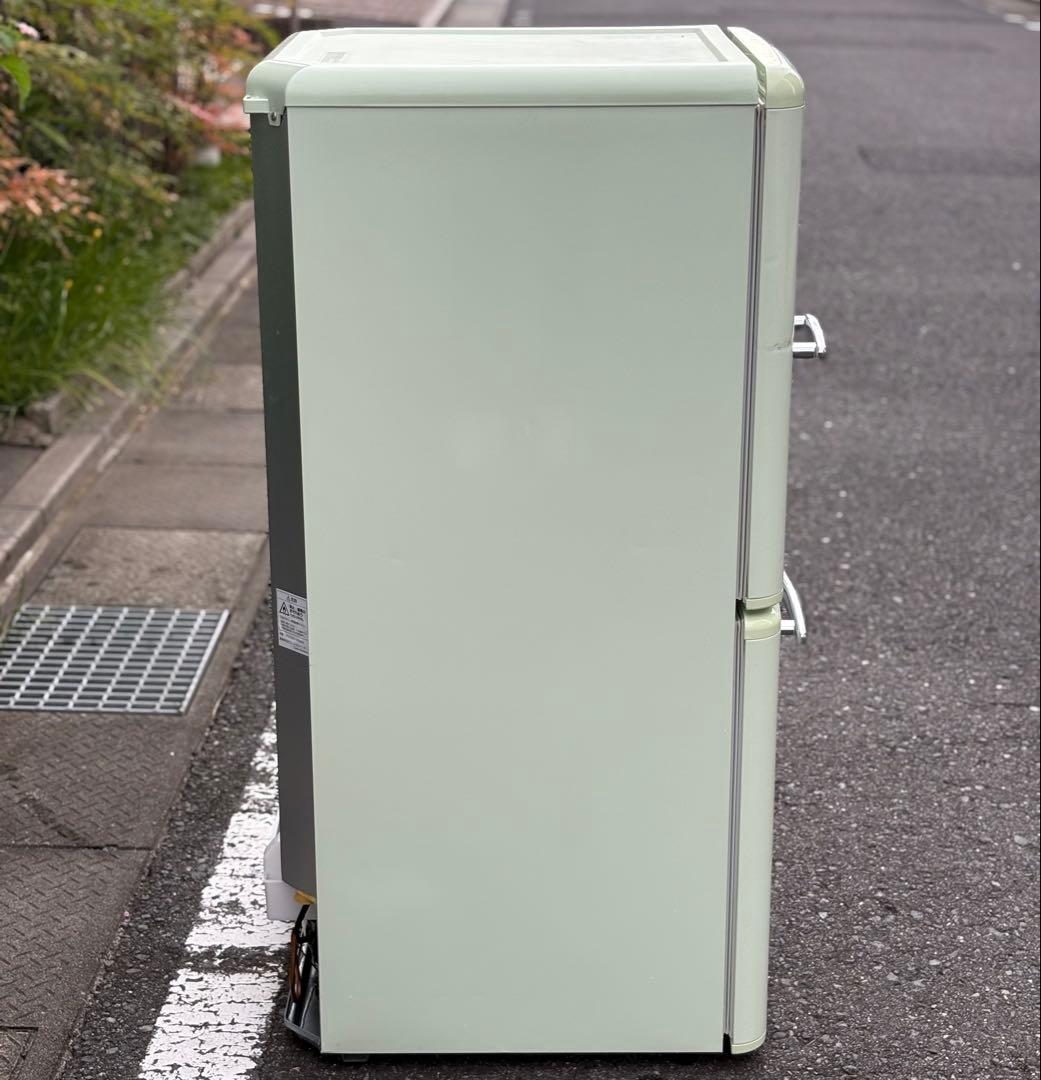 【2020年製】エディオン ノンフロン冷凍冷蔵庫 ANG-RE151-A（G）