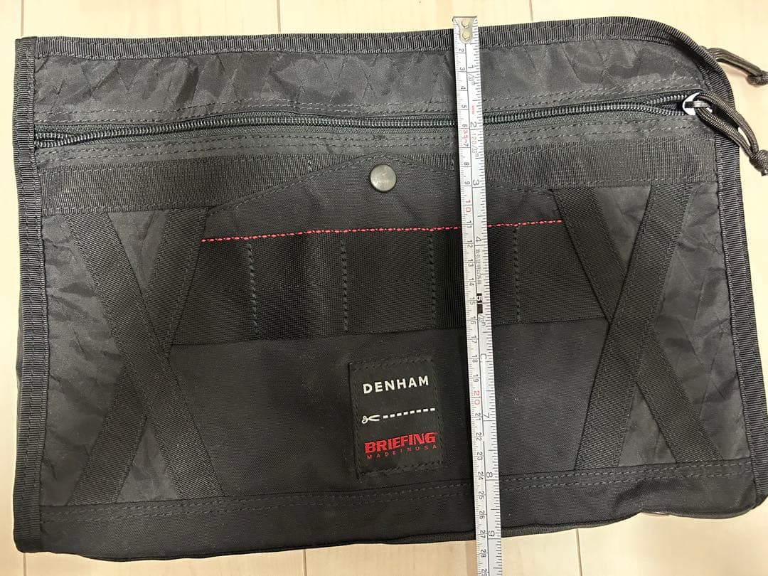 美品⭐︎DENHAM BRIEFING PCケース　クラッチバック
