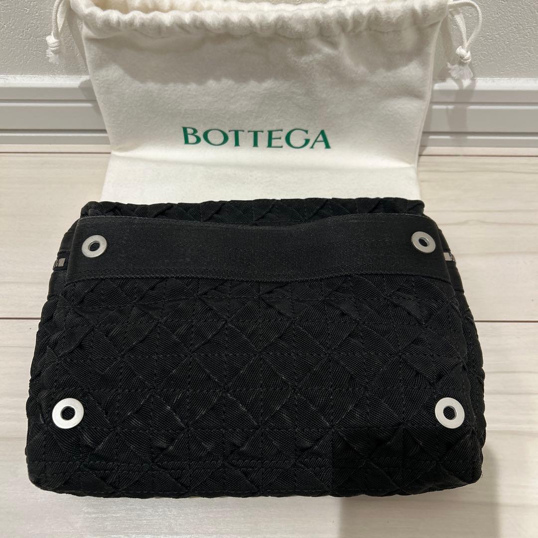 BOTTEGA VENETA トートバッグポーチ2WAY ブラック