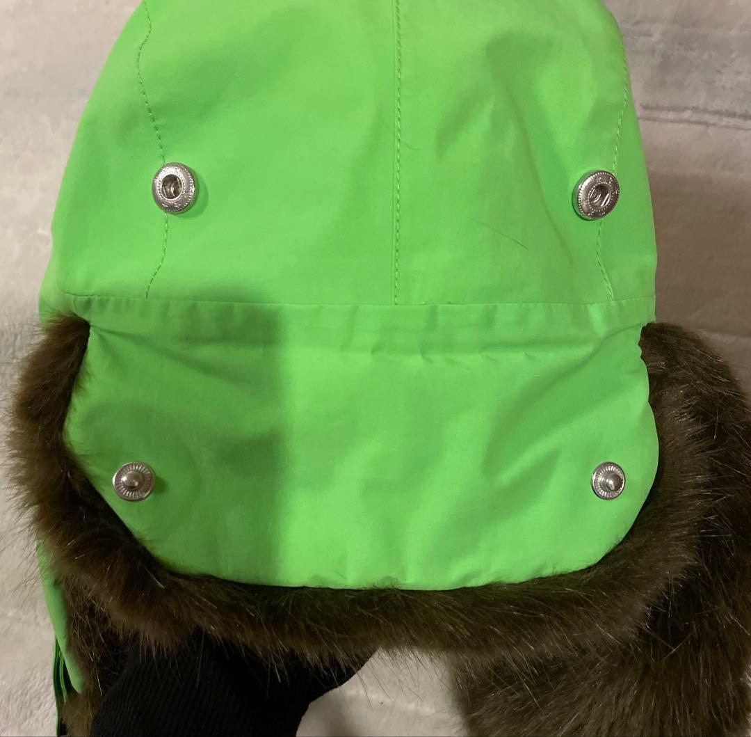 最終値下げ！SUPREME GORE-TEX フライトキャップ グリーン