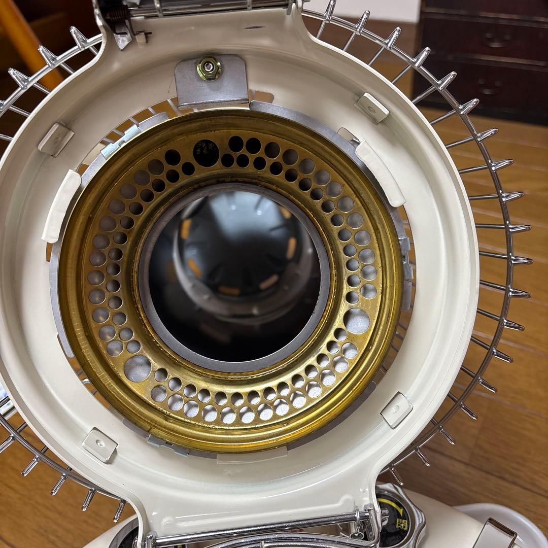 美品　Aladdin アラジン　ブルーフレームヒーター ホワイト　BF3902