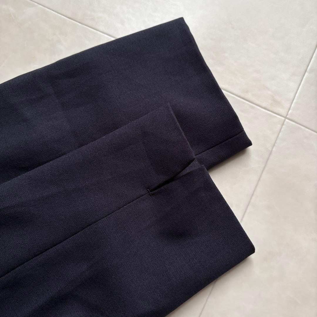 theory luxe ノーカラー ジャケット パンツスーツ セットアップ XL