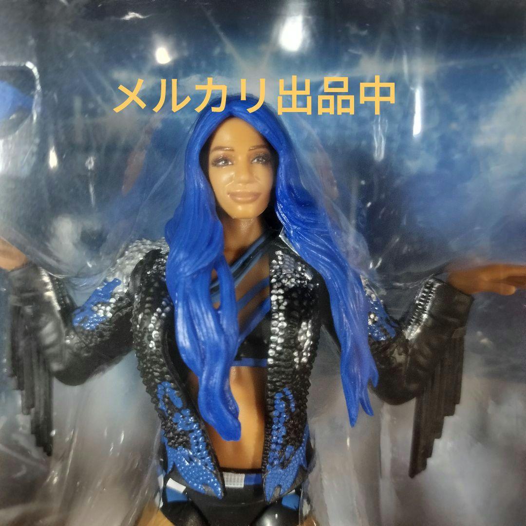 新品 マテル フィギュア プロレス サーシャ バンクス SHASA BANKS