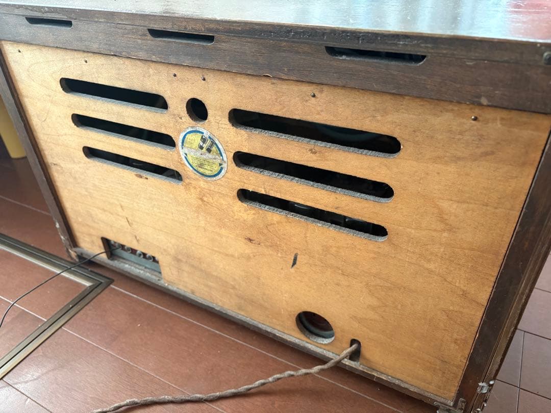 ナショナル 7球AS-450 珍品　高級真空管ラジオ