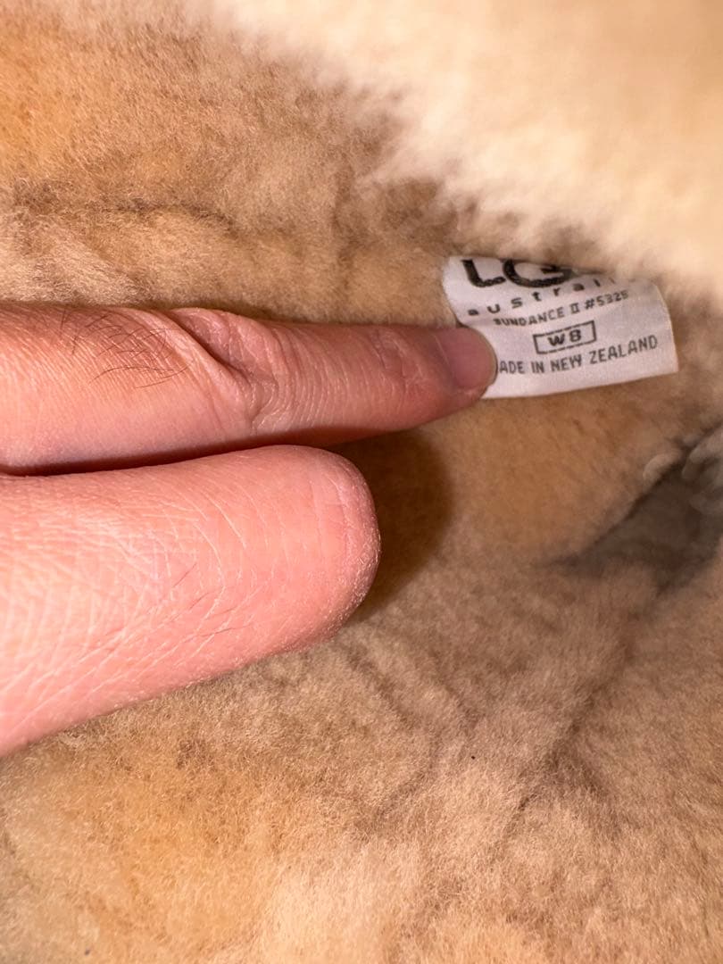 未使用　ugg ブーツ　キャメル