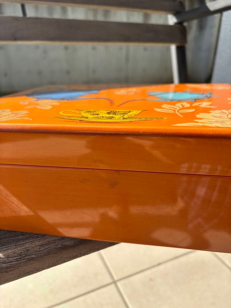 FORTNUM & MASON ティーポットデザイン収納ボックス