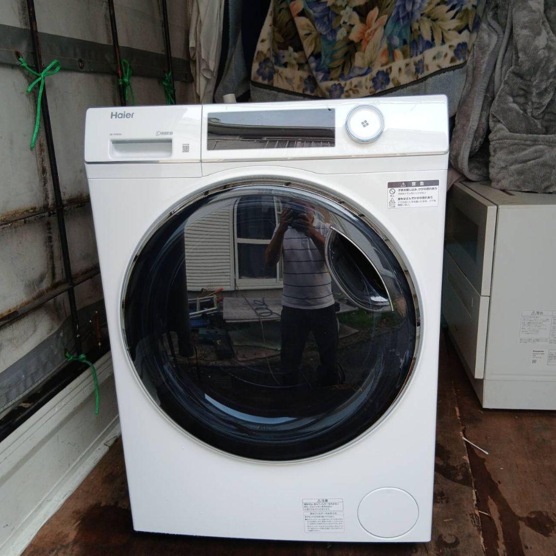 全国送料無料　最新モデル　長期保証有り　Haier9.0kg ドラム式電気洗濯機