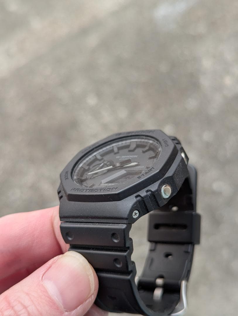 G-SHOCK / 2100 シリーズ / GA-2100-1A1JF 黒