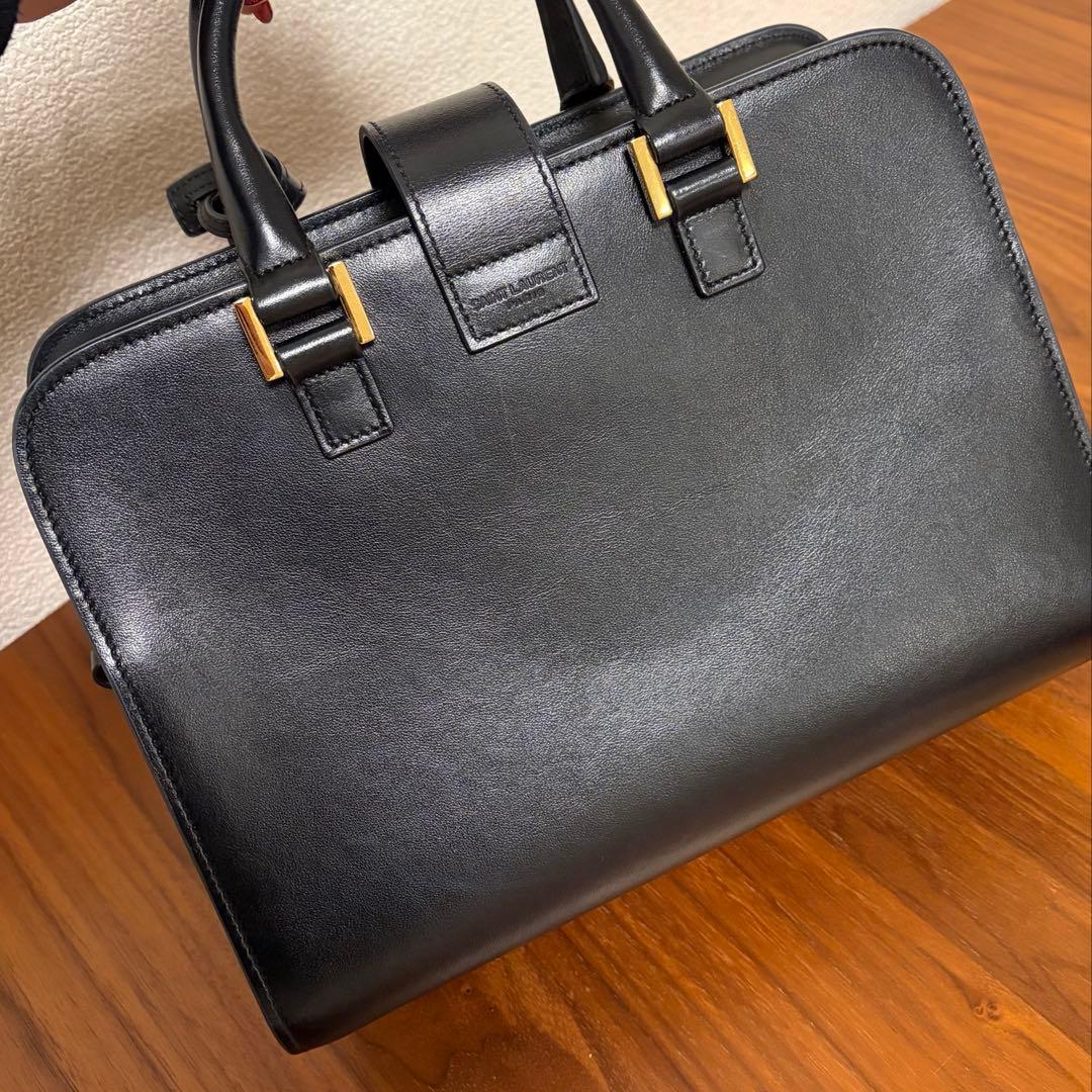 SAINT LAURENT ベイビーカバス　ハンドバッグ