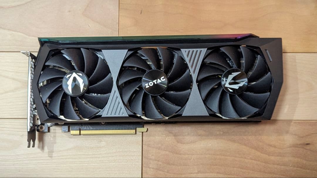 ■ジャンク■ ZOTAC RTX 3070 Ti AMP Holo