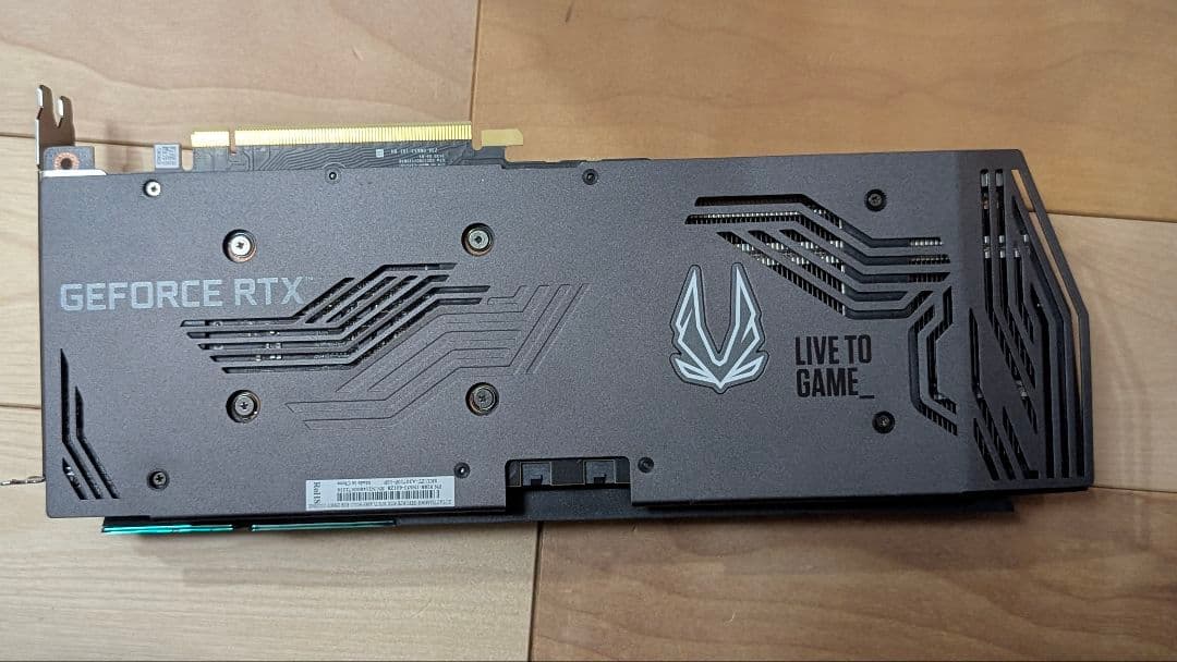 ■ジャンク■ ZOTAC RTX 3070 Ti AMP Holo