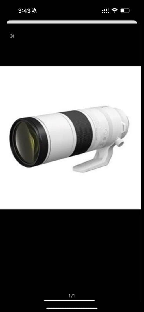 Canon キヤノン RF200-800mm F6.3-9 IS USM