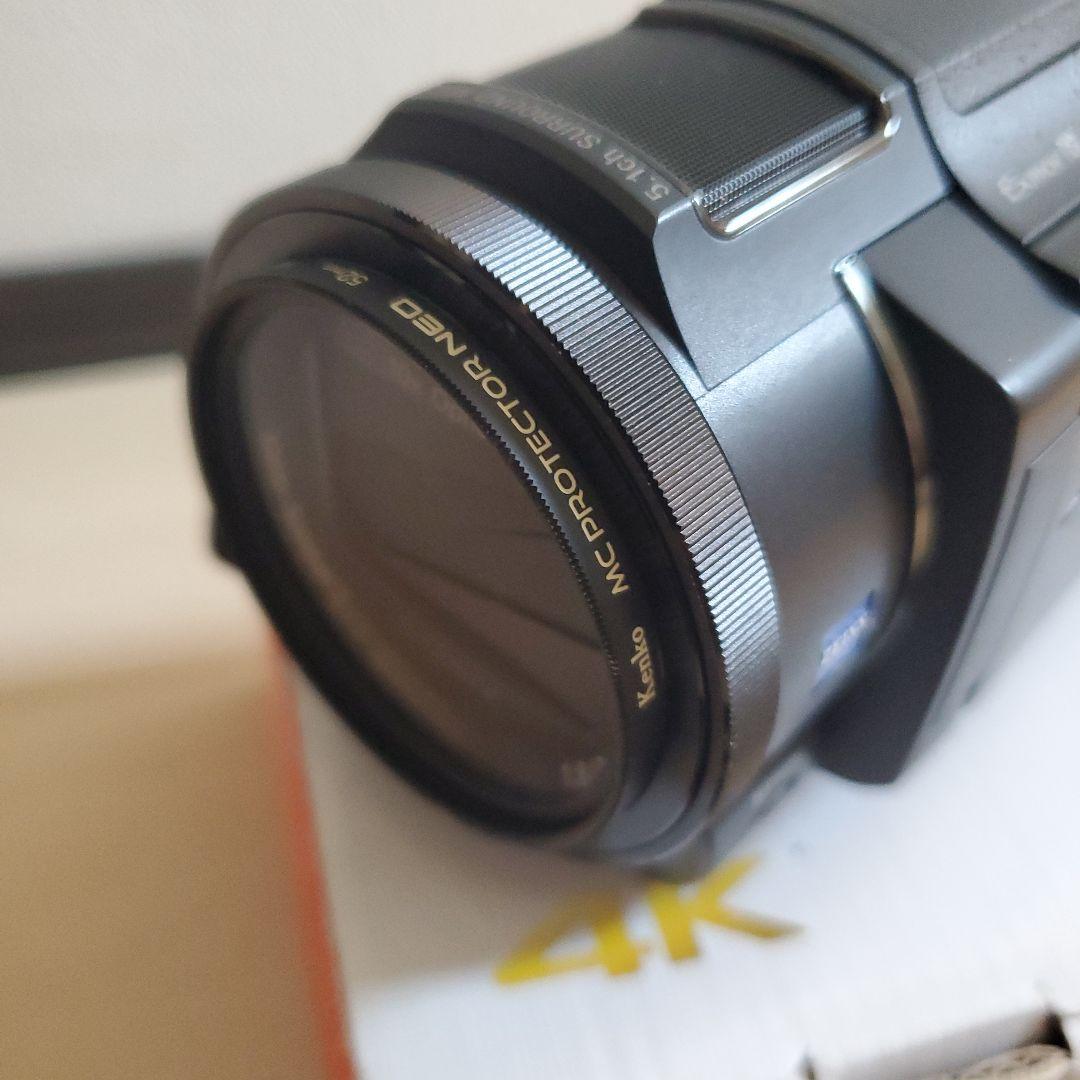 SONY FDR-AX30 4K ビデオカメラ バッテリー2個付き