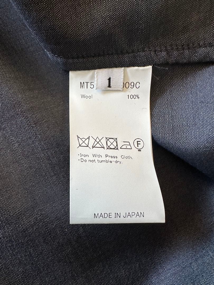 25SS 新品 MAATEE&SONS 折って折ってシャツジャケット ネイビー1