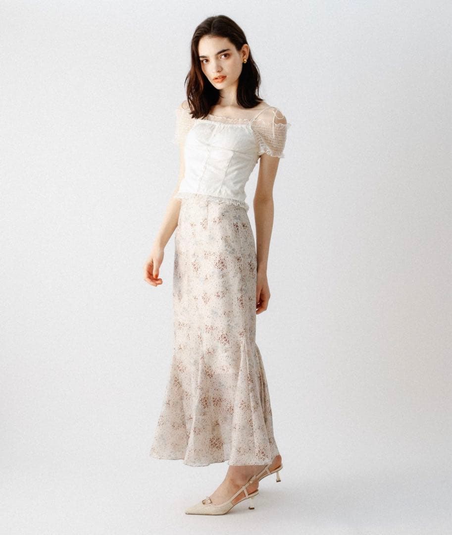 DEICY ｍａｎｙｗａｙフルールレーストップス